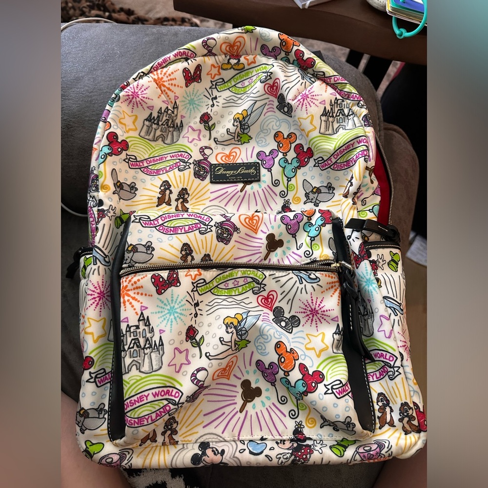 Dooney and Bourke Disney Sketch full sized backpack